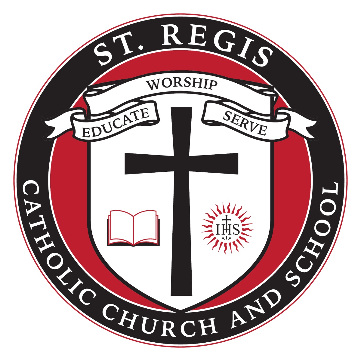 St. Regis Catholic Church and School crest